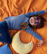 Children's plain velour pyjamas