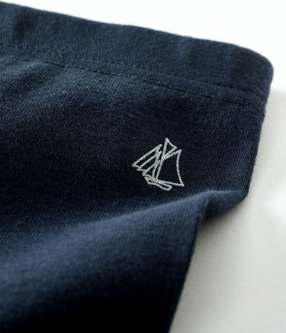 Babies' Cotton Leggings SMOKING blue