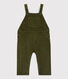 Babies' Velour Dungarees