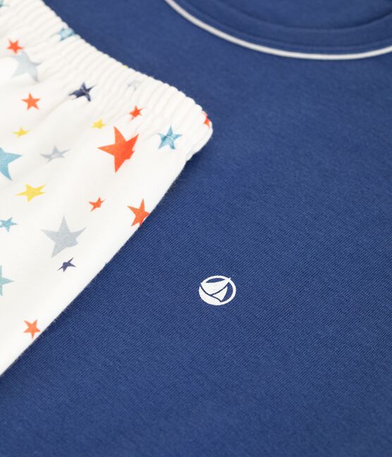 Children's star print short cotton pyjamas CREPUSCULE /MULTICO