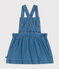 Babies' Sleeveless Light Denim Dress DENIM CLAIR blue