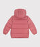 Children's unisex puffer jacket ROSEWOOD pink