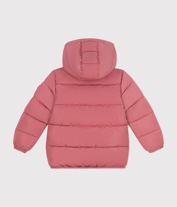 Children's unisex puffer jacket pink