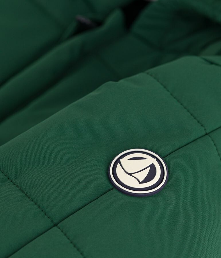 Babies' polyester snowsuit green