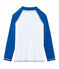 Unisex sun protection T-shirt MARSHMALLOW white/RIYADH blue