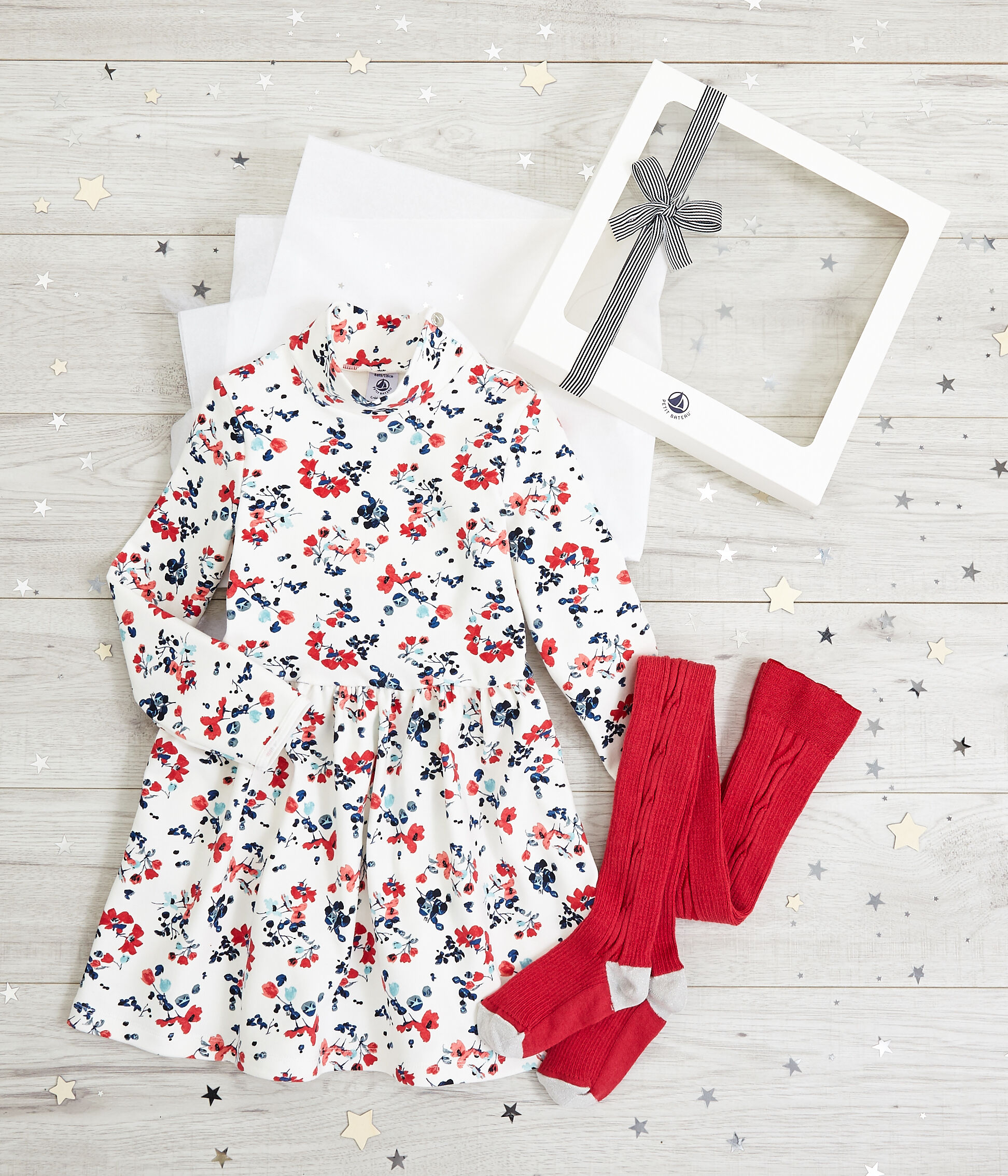 girls dress and tights set