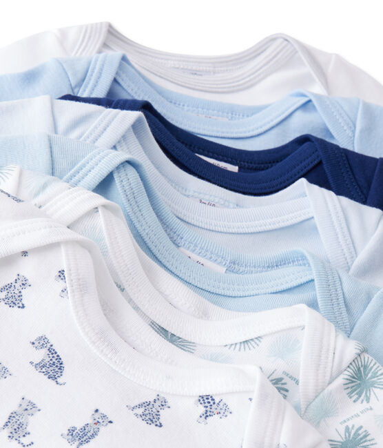 7-piece baby boy short sleeve surprise clutch variante 1