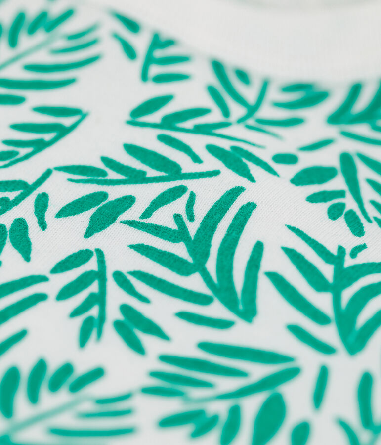 Babies' Cotton Shortie white/multicolor