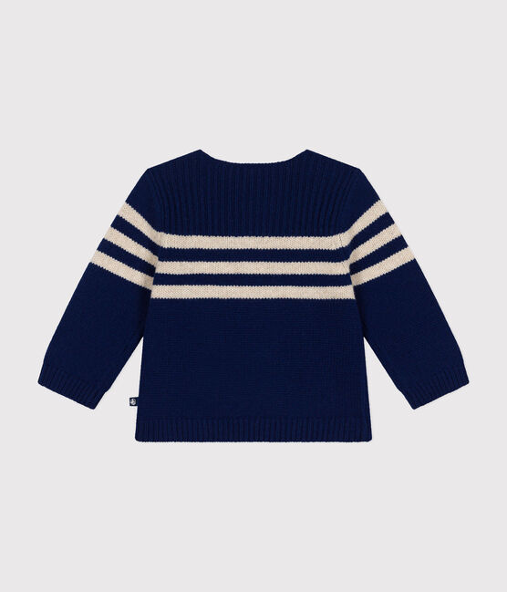Jumper containing wool MEDIEVAL blue/AVALANCHE