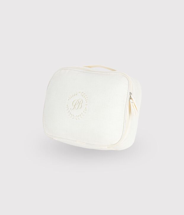 Newborn babies' gift suitcase in cotton multicolor