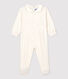 Babies' Little Heart Patterned Cotton Sleepsuit