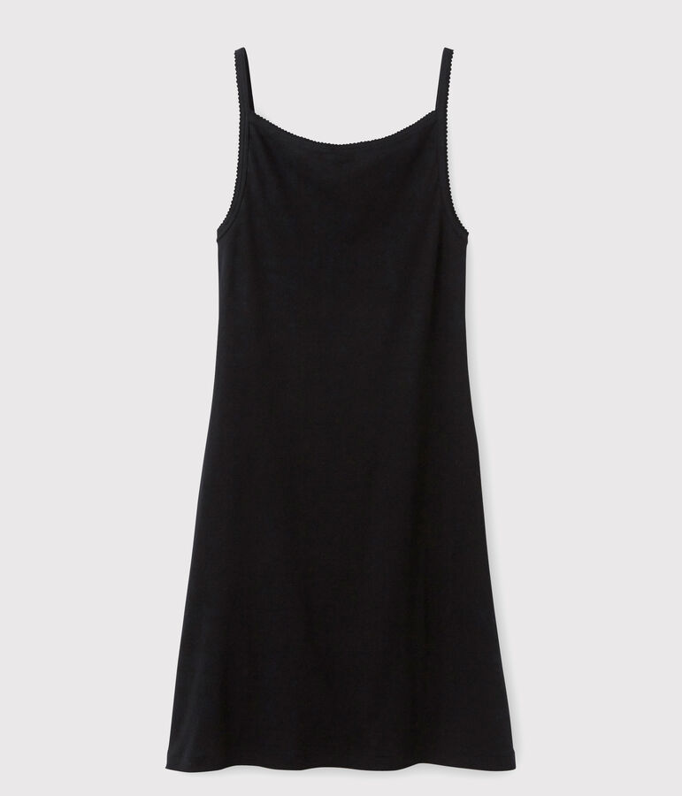 Women's strappy dress NOIR black