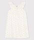 Girls' Short-Sleeved Sun Themed Cotton Nightdress