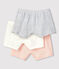 Girls' Cotton Hipsters - 3-Pack variante 1