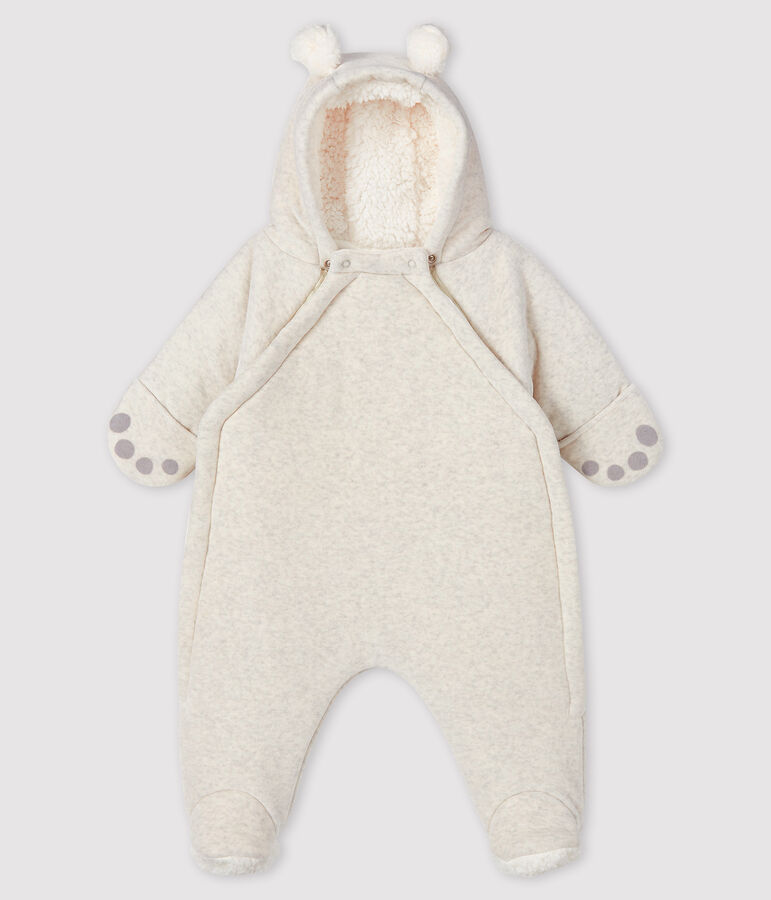 Baby's unisex snowsuit beige
