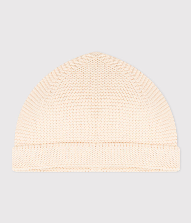 Knit Hat Ecru