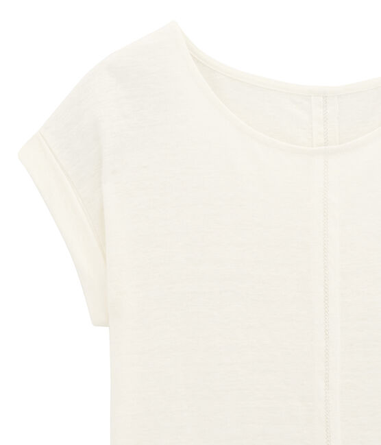 Short sleeve Tee-shirt LAIT white