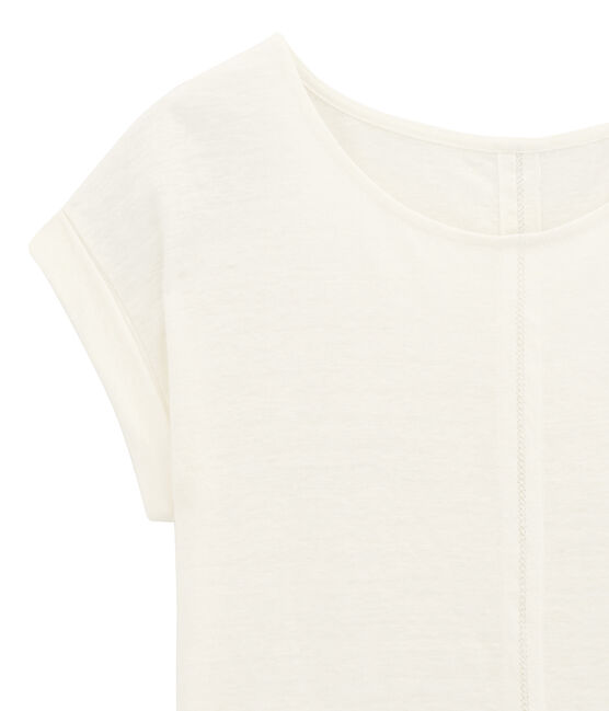 Short sleeve Tee-shirt LAIT white