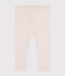 Babies' Printed Cotton Leggings MARSHMALLOW /PANTY