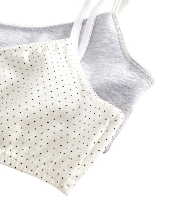 Girls' Stretch Cotton crop tops - Set of 2 variante 1