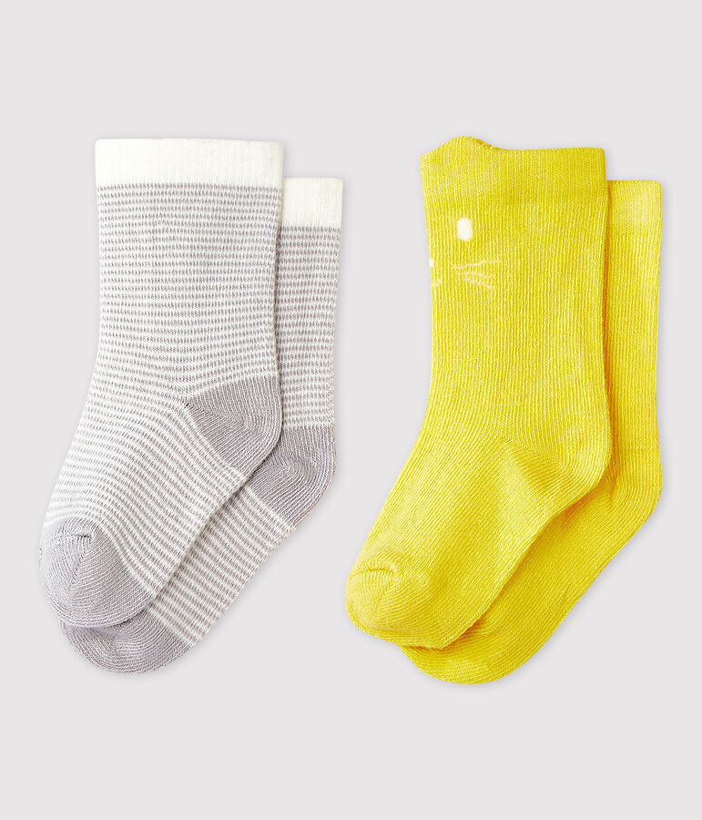 Baby Girls' Patterned Socks - 2-Pack variante 1
