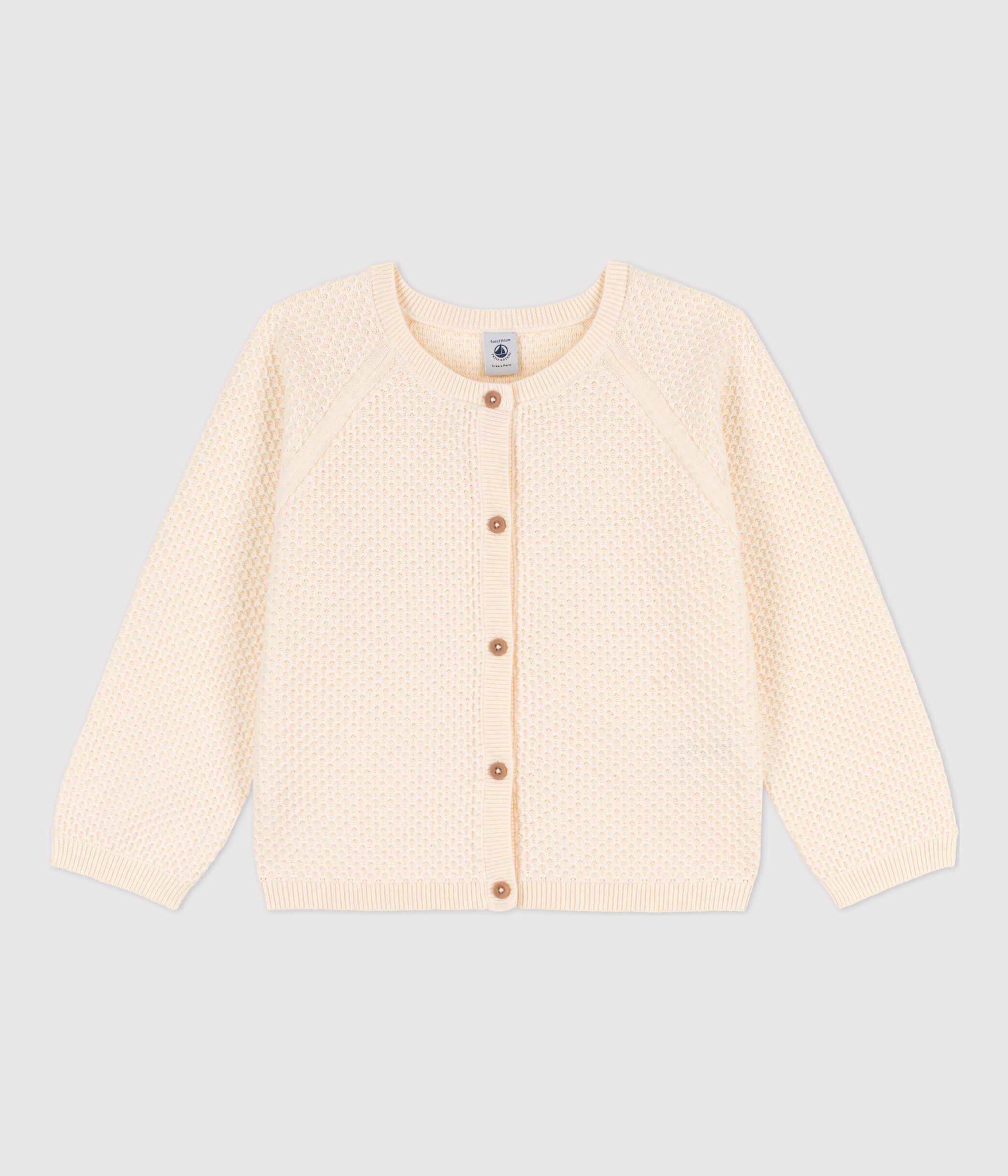 Girls' Cotton Cardigan AVALANCHE 