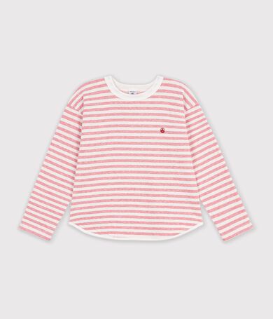Children's long-sleeved stripy T-shirt