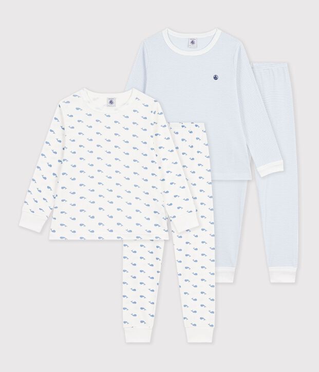 Pack of children's printed cotton pyjamas multicolor