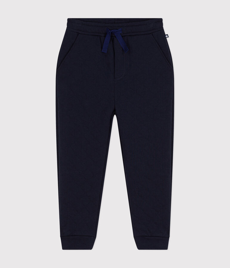 Boys' tube knit trousers blue