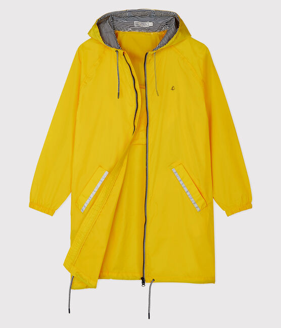 Women's Long Windbreaker JAUNE yellow