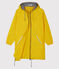 Women's Long Windbreaker JAUNE yellow