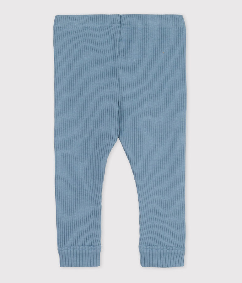 Babies' Rib Knit Leggings ROVER blue