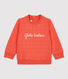 Babies' Organic Quilted Sweatshirt