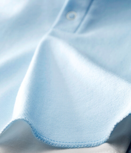 Baby boy's long sleeved blouse bodysuit FRAICHEUR blue