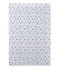Baby boy's fitted crib sheet with stars ECUME white/MULTICO white