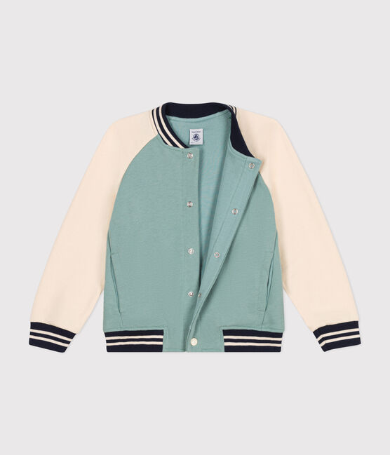 Boys' fleece baseball jacket PAUL /AVALANCHE