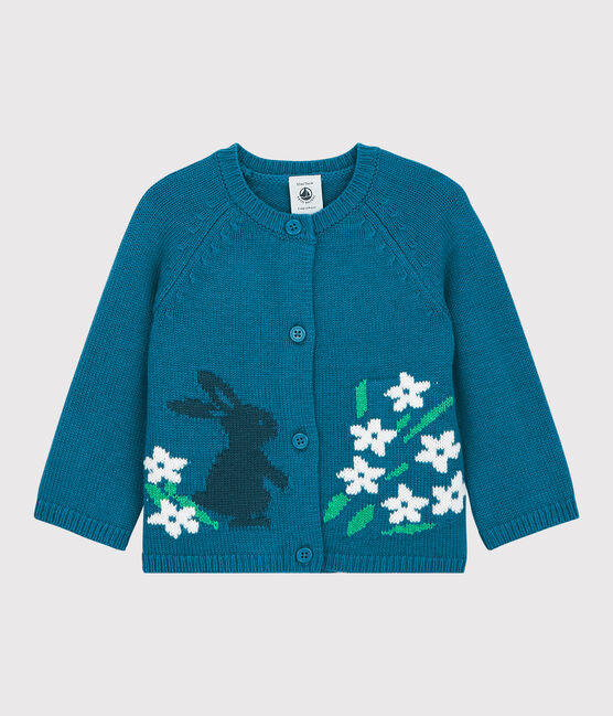 Babies' Knitted Cardigan MALLARD
