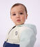 Babies' colour block printed windbreaker, pinstripe lining blue/multicolor
