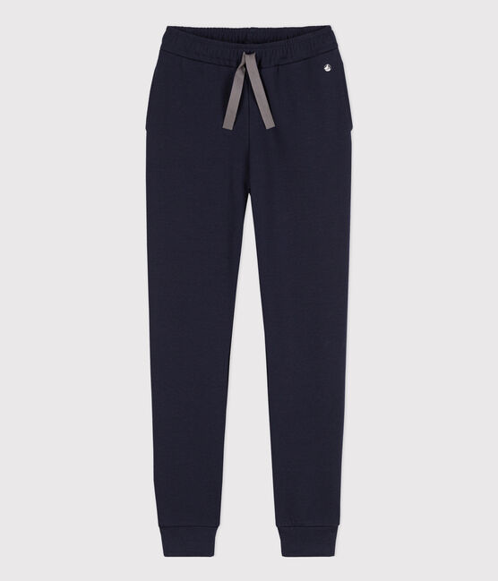 Women's Thick Cotton Trousers SMOKING blue