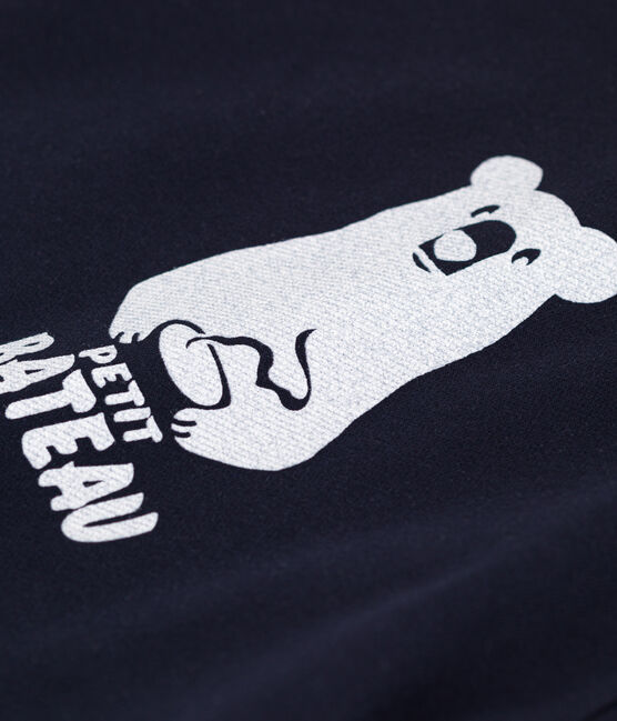 Babies' Fleece Sweatshirt SMOKING blue