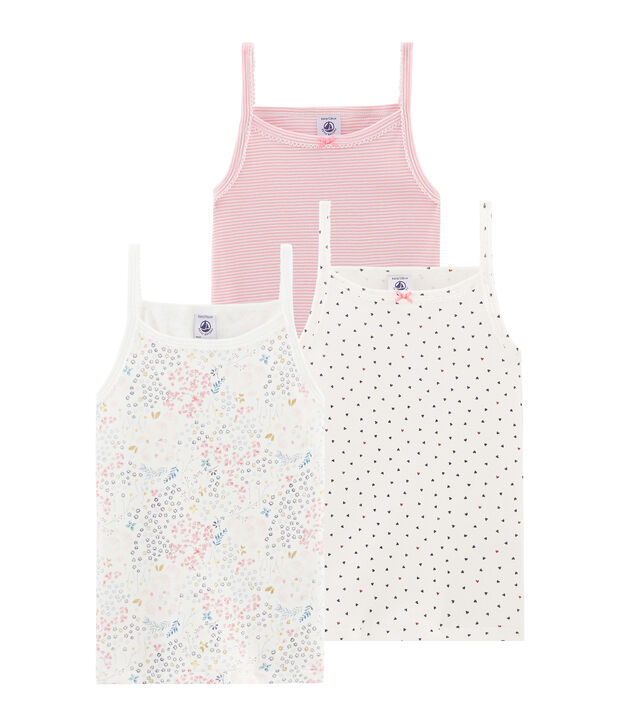 Girls' Strappy Top - 3-Piece Set multicolor