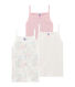 Girls' Strappy Top - 3-Piece Set