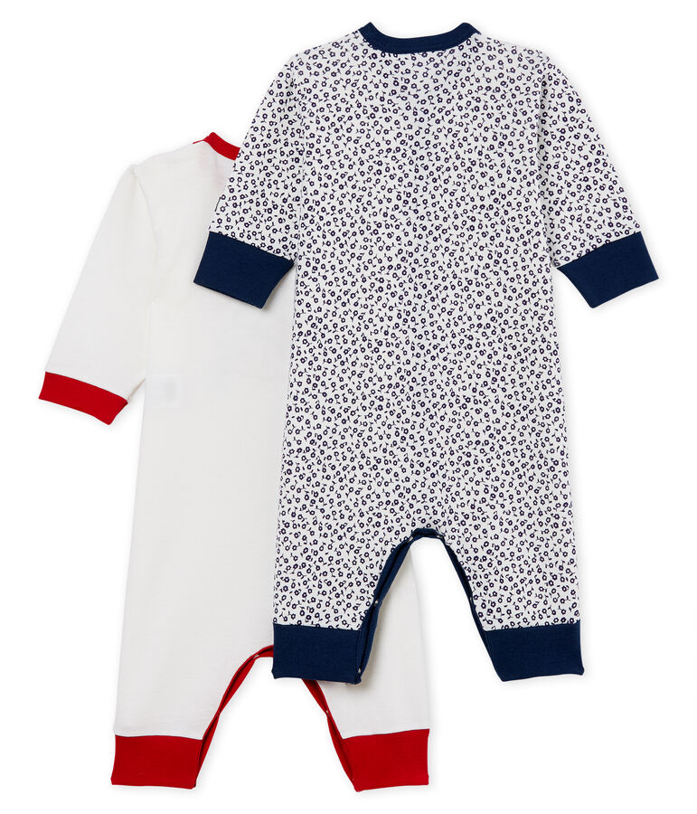 Baby Girls' Footless Sleepsuit - Set of 2 multicolor