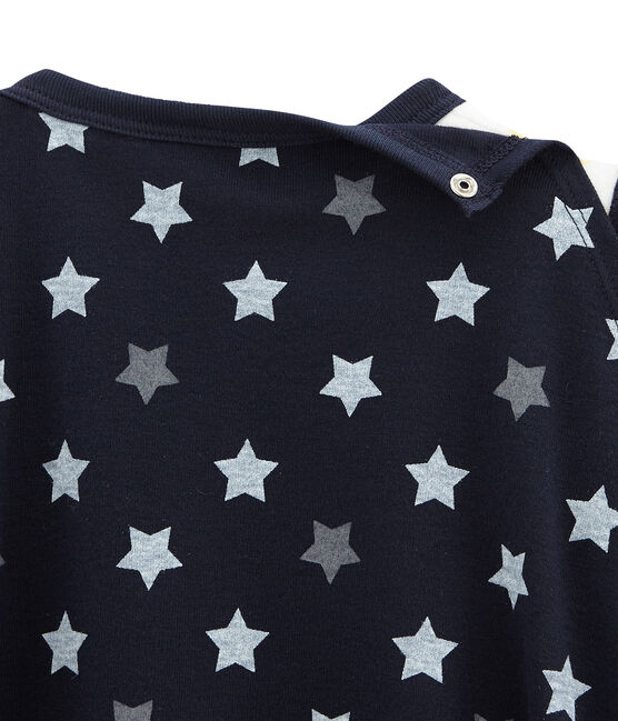 Little boy's pyjamas SMOKING blue/MULTICO white
