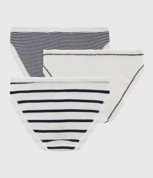 Girls' Striped Knickers - 3-Pack multicolor