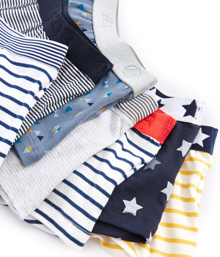 Surprise pack of 7 pairs of boxers for boys multicolor