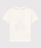 Boys' Short-Sleeved Jersey T-Shirt MARSHMALLOW white