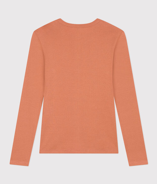 Women's Iconic Cotton Round Neck T-Shirt pink