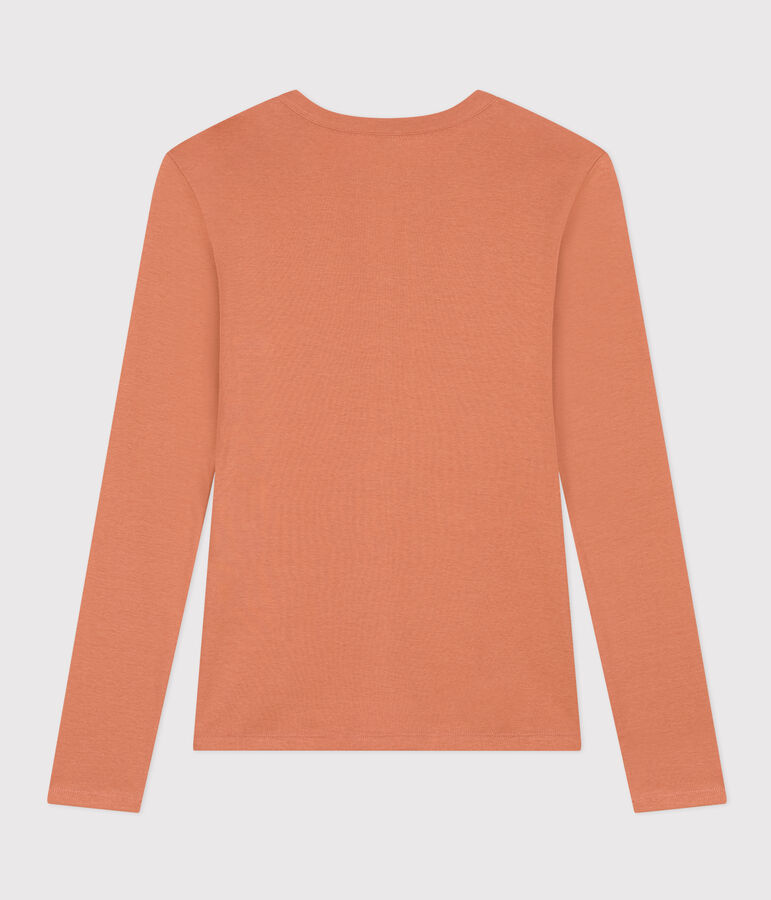 Women's Iconic Cotton Round Neck T-Shirt pink