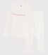 Girls' Polka Dot Ribbed Pyjamas